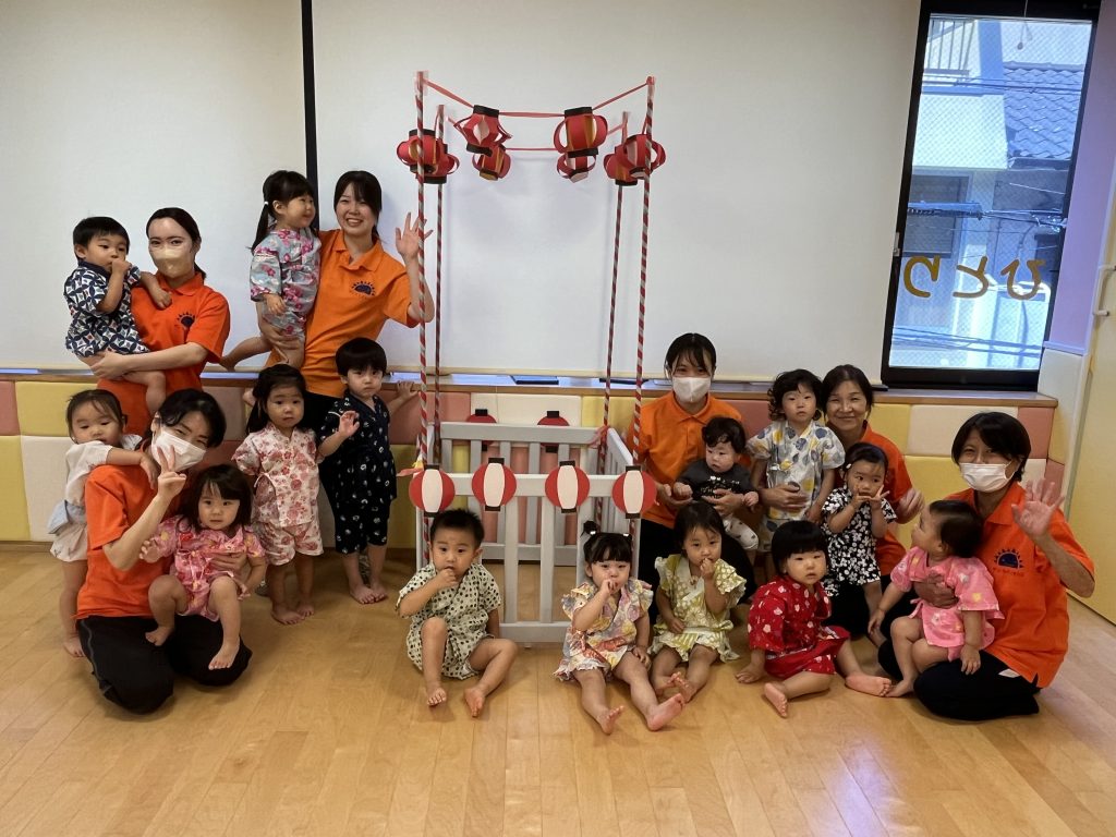 園ブログ　夏祭り🏮