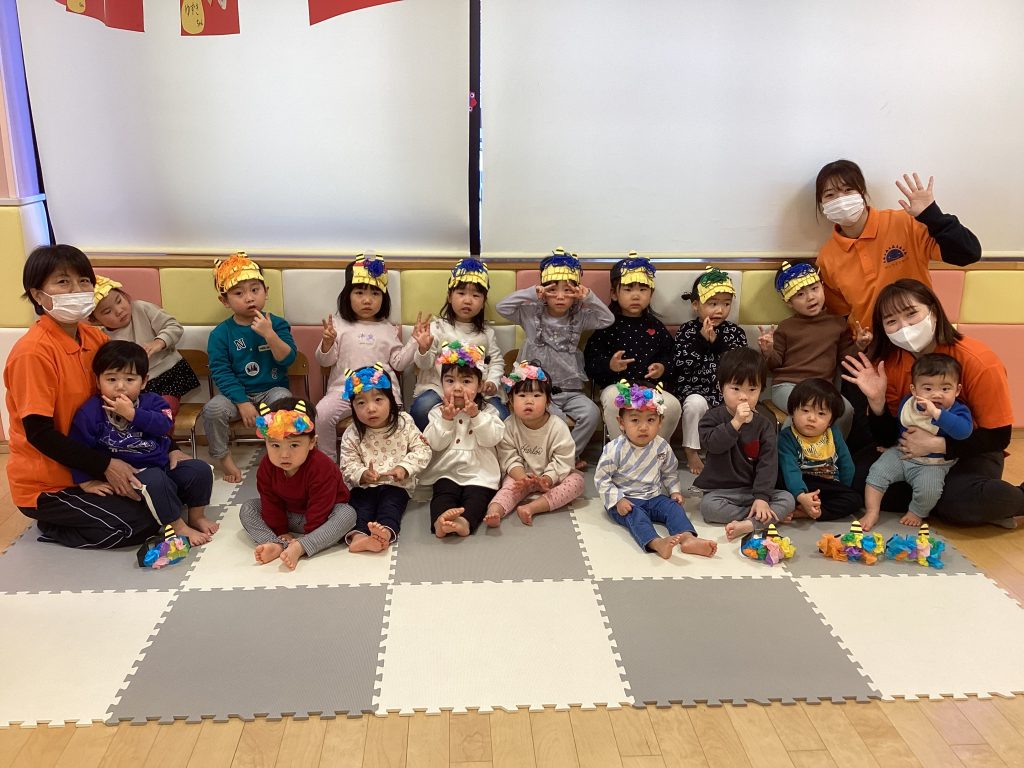 園ブログ　節分会👹