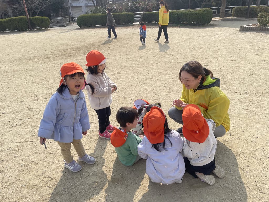 園ブログ　戸外遊び❄️🍂