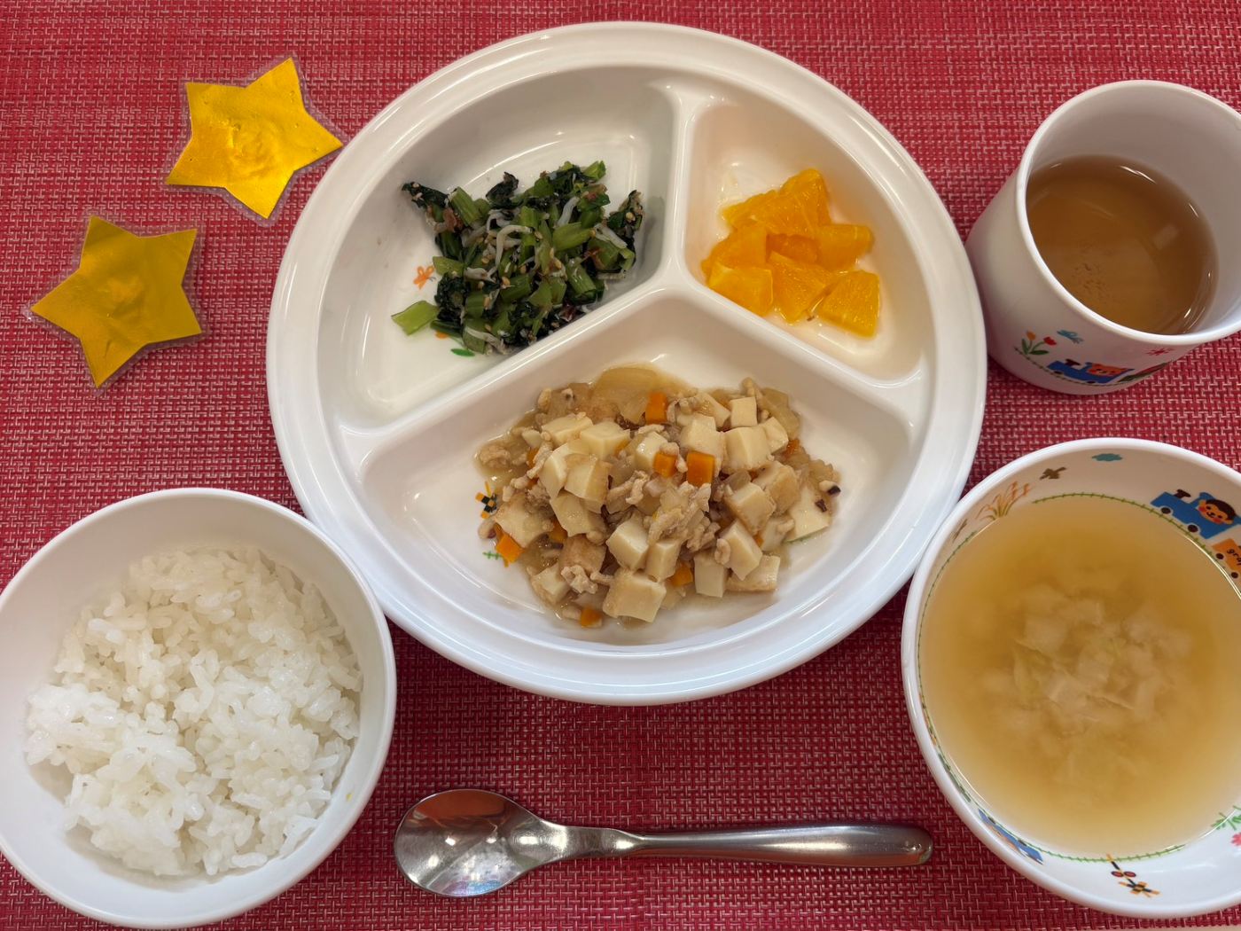 【9月9日㈬の給食・おやつ】