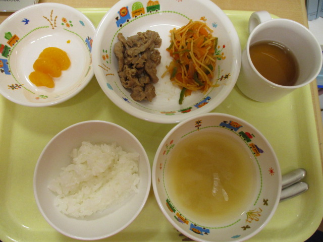 10月11日の給食