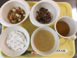 1月25日 土 の給食 都賀園ブログ 小規模認可保育園 サンライズキッズ 都賀園 公式